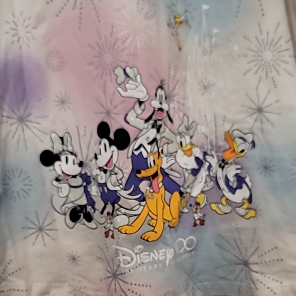 Disney Spirit Jersey 100th anniversary Pastel Tie-Dye long sleeve shirt size XXL - Picture 8 of 12